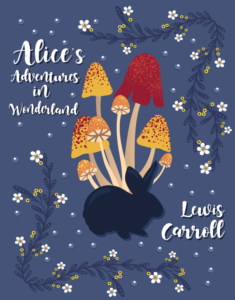 Alice's Adventures in Wonderland - Lewis Carroll. Book cover illustration by marti menta